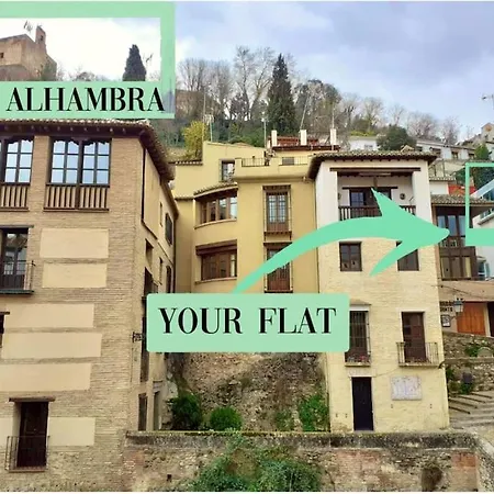 Apartment Spacious Loft / Literally At The Foot Of Alhambra Granada